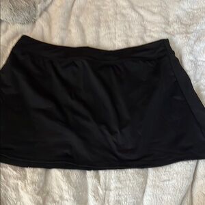 Lands' End Black Swim Skort size 14